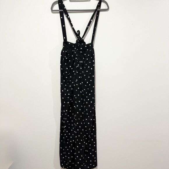 Torrid Disney Mickey Mouse & Minnie Mouse Polka Dot Black Overall Women Size 2 - Picture 6 of 8